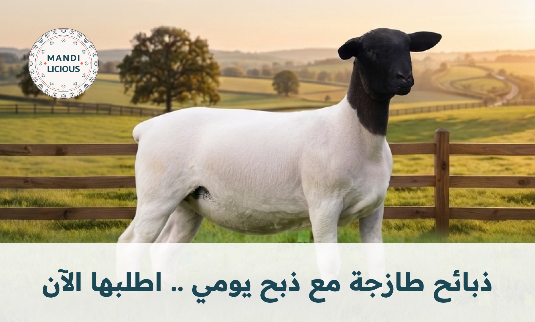 ذبائح طازجة مع الذبح اليوم .. اطلبها الآن